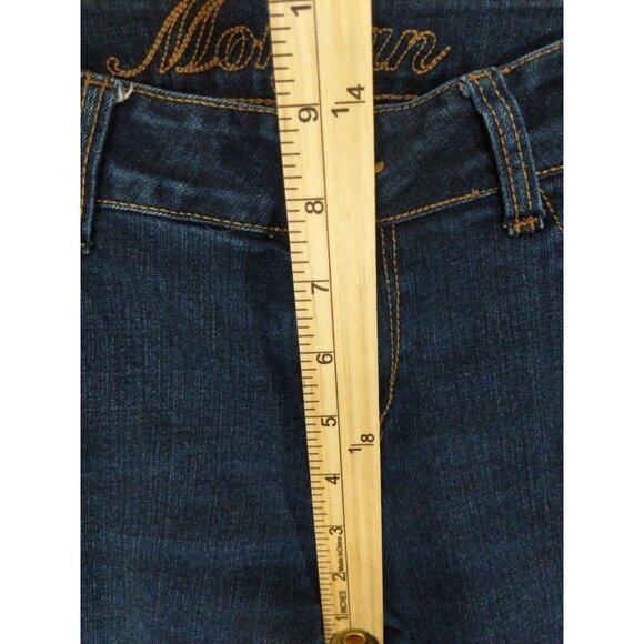 DELIA'S DOLLS KILL Morgan‎ Jeans SZ 14 Straight Leg Blue Dark Wash Casual - Picture 7 of 13
